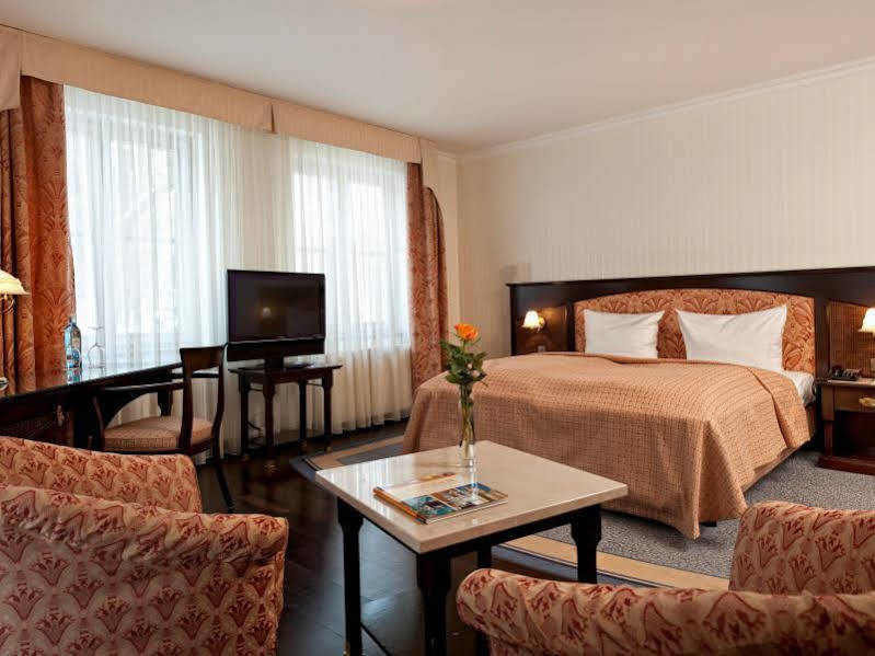 Hotel Villa Weltemuehle Dresden Bagian luar foto